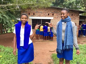 Students of the St. Kizito Technical High School in Musha, Rwanda